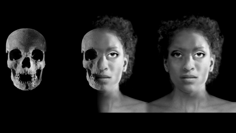 Historical depiction of a person of African descent in Britain.